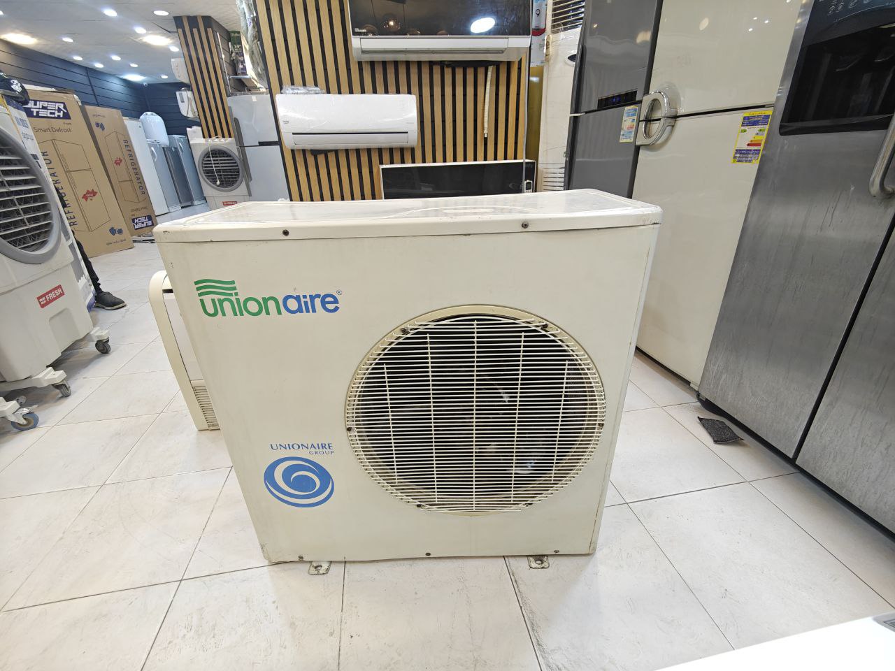 تكييف يونيون اير فري ستاند 5 حصان بارد ساخن TFD
استعمال بسيط ضمان سنه من المعرض