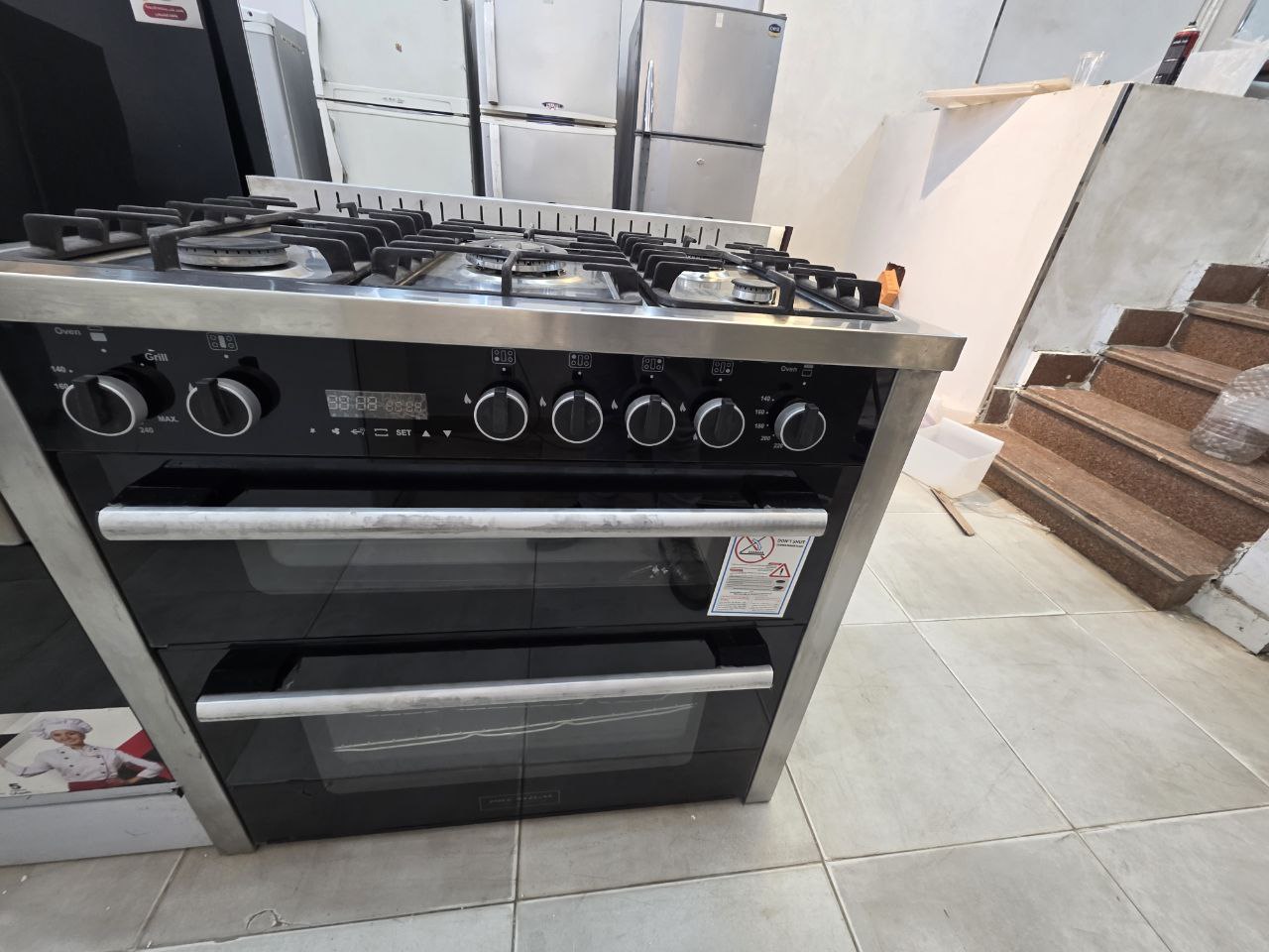 بوتجاز كوك ديجيتال ستانليس 2 فرن
ديجتال امان حومل زهر 
فرز بالكرتونه