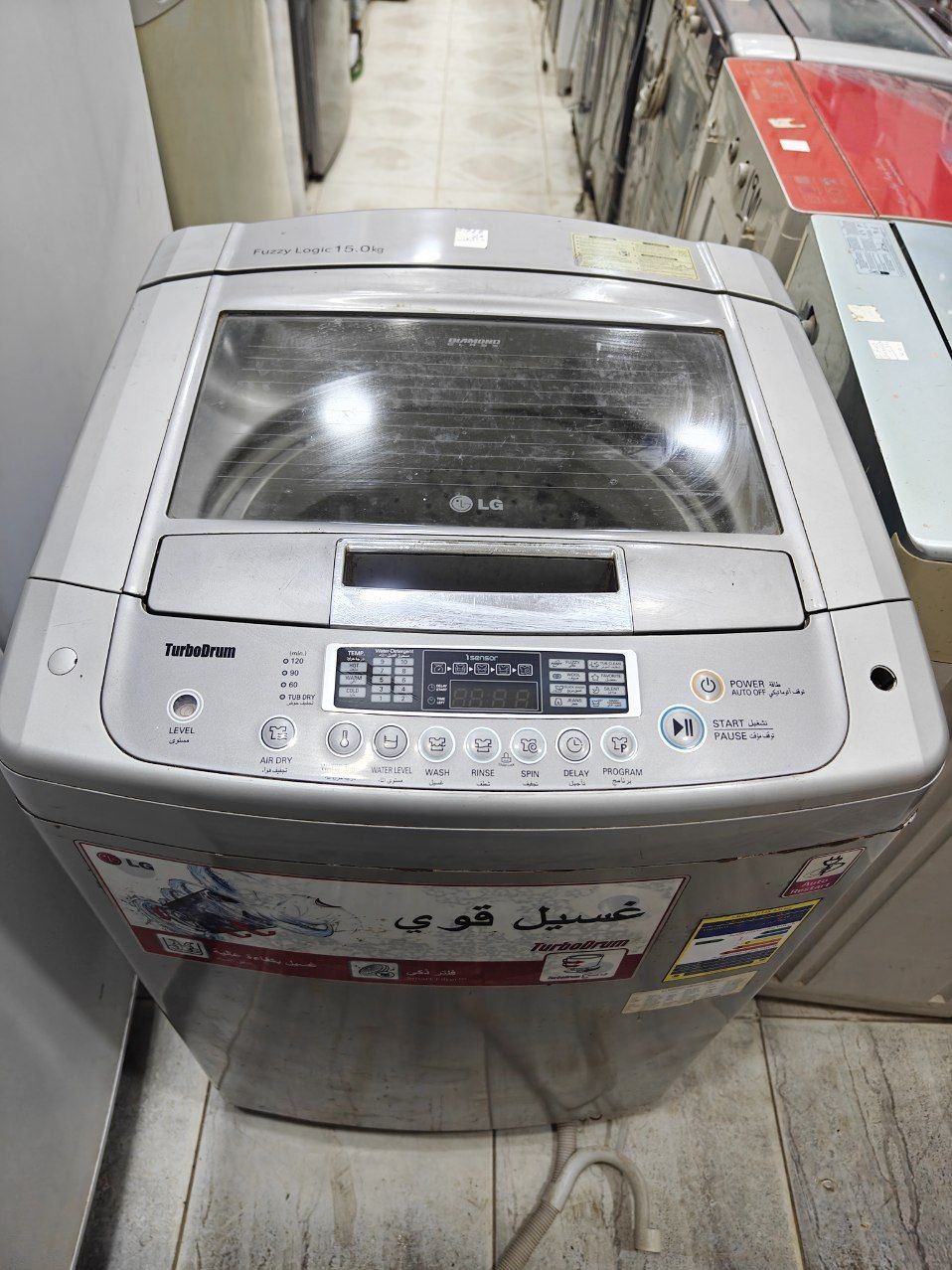 Lgغساله فوق اتومتك 
15k
مستعمله استعمال نضيف