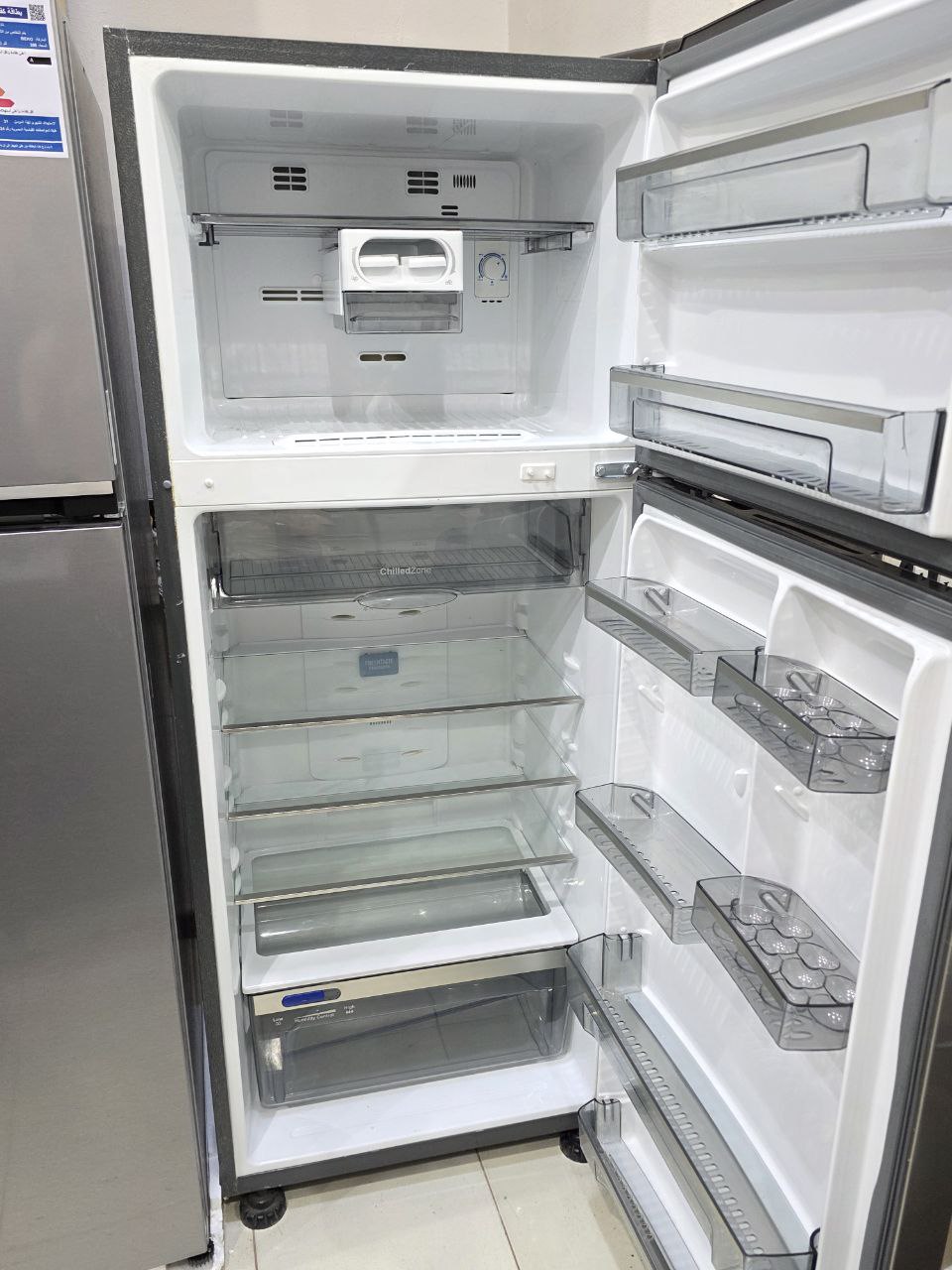 تلاجه زانوسي 
410لتر
معدل 16قدم
كسر زيرو نوفروست  
ضمان سريال 3سنين +ضمان معرض