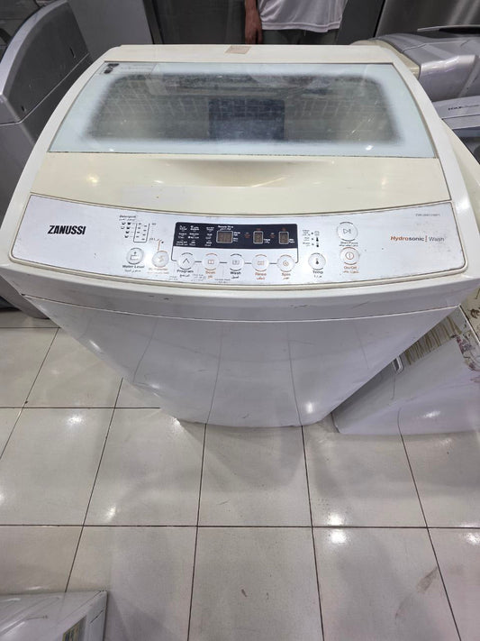 غساله زانوسي فوق اتوماتيك 12 كيلو مستعمله بحاله جيده