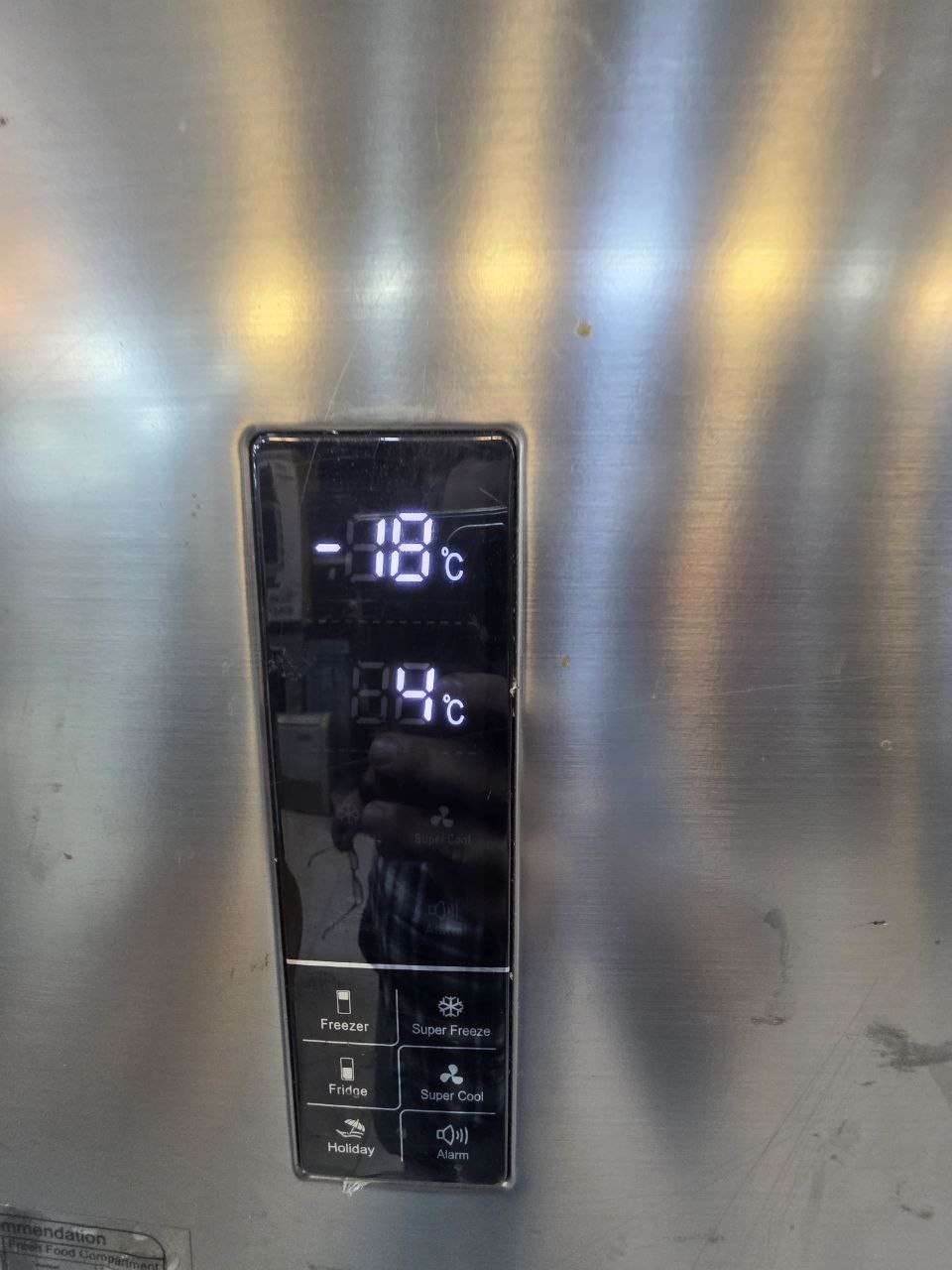 ثلاجه فريش 14 قدم نوفروست استعمال بحاله جيده جدا كود 4672