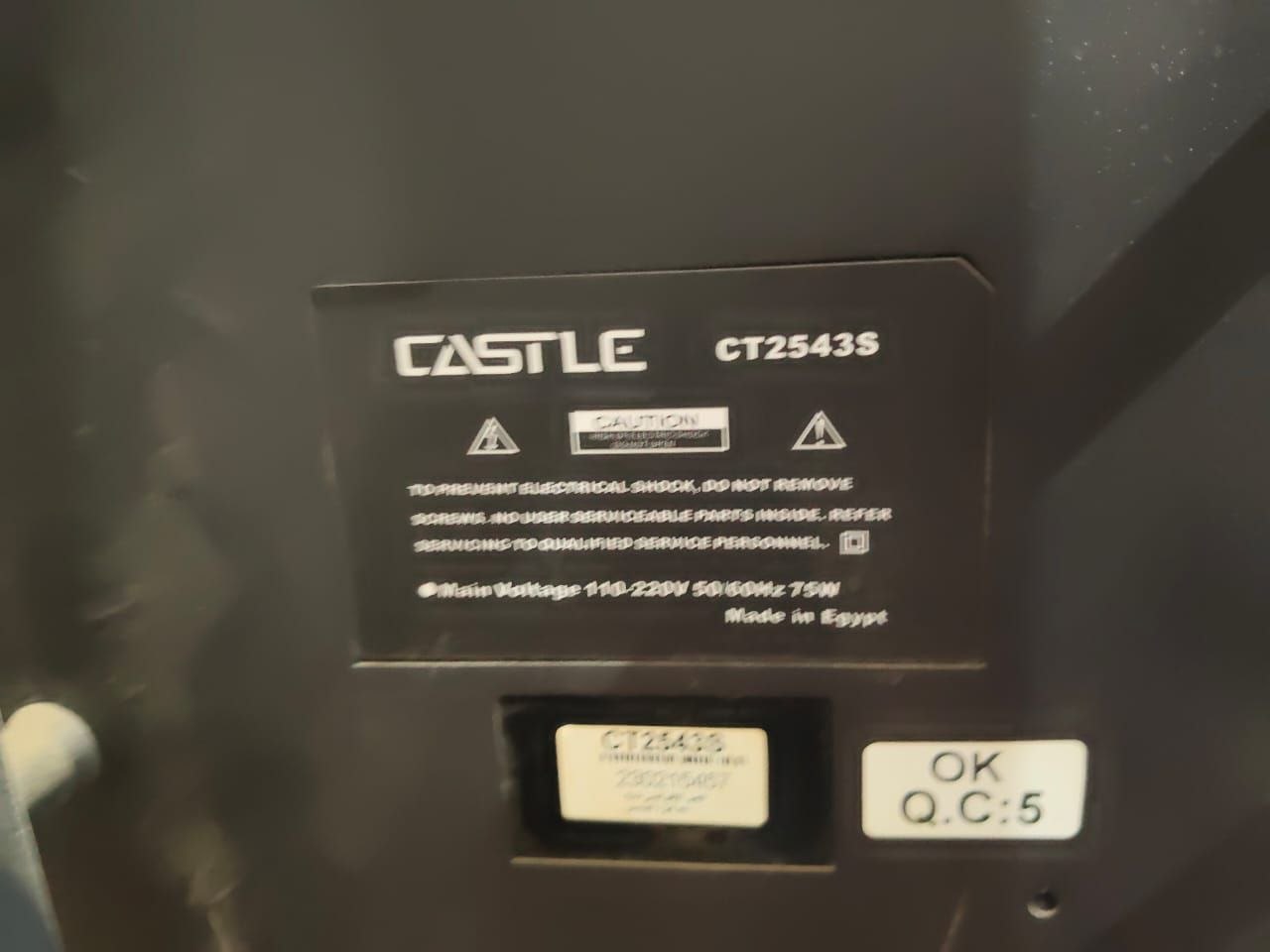 كود 8806
شاشة 43 CASTLE كسر زيرو