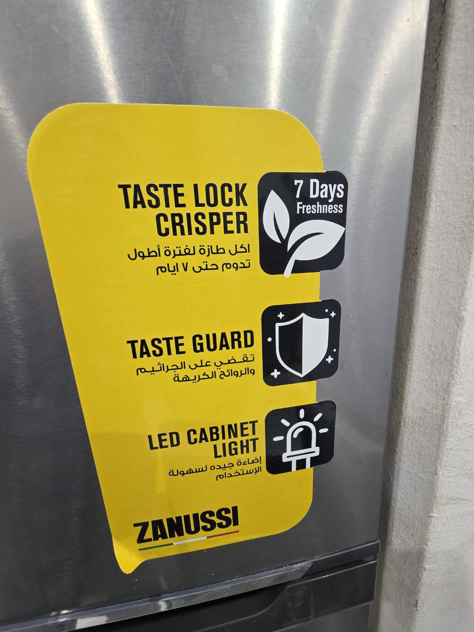 تلاجه زانوسي 
410لتر
معدل 16قدم
كسر زيرو نوفروست  
ضمان سريال 3سنين +ضمان معرض