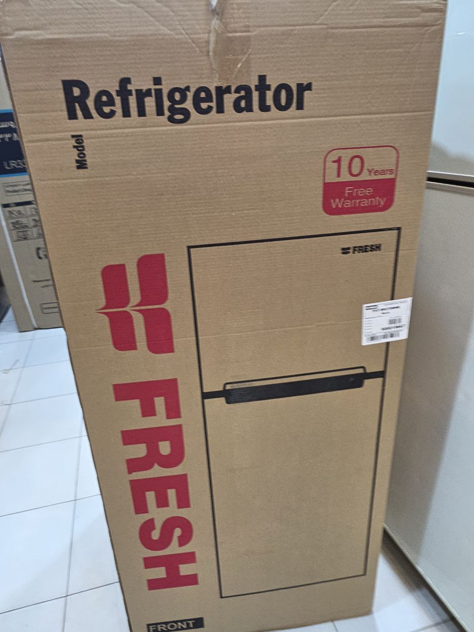 ثلاجه فريش نوفروست جديده ضمان 10 سنين