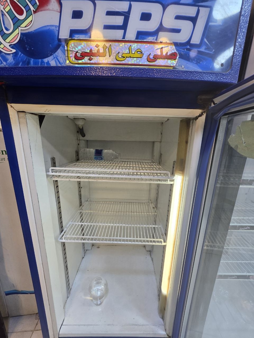 كود 3550
تلاجة عرض شركه بيبسي استعمال