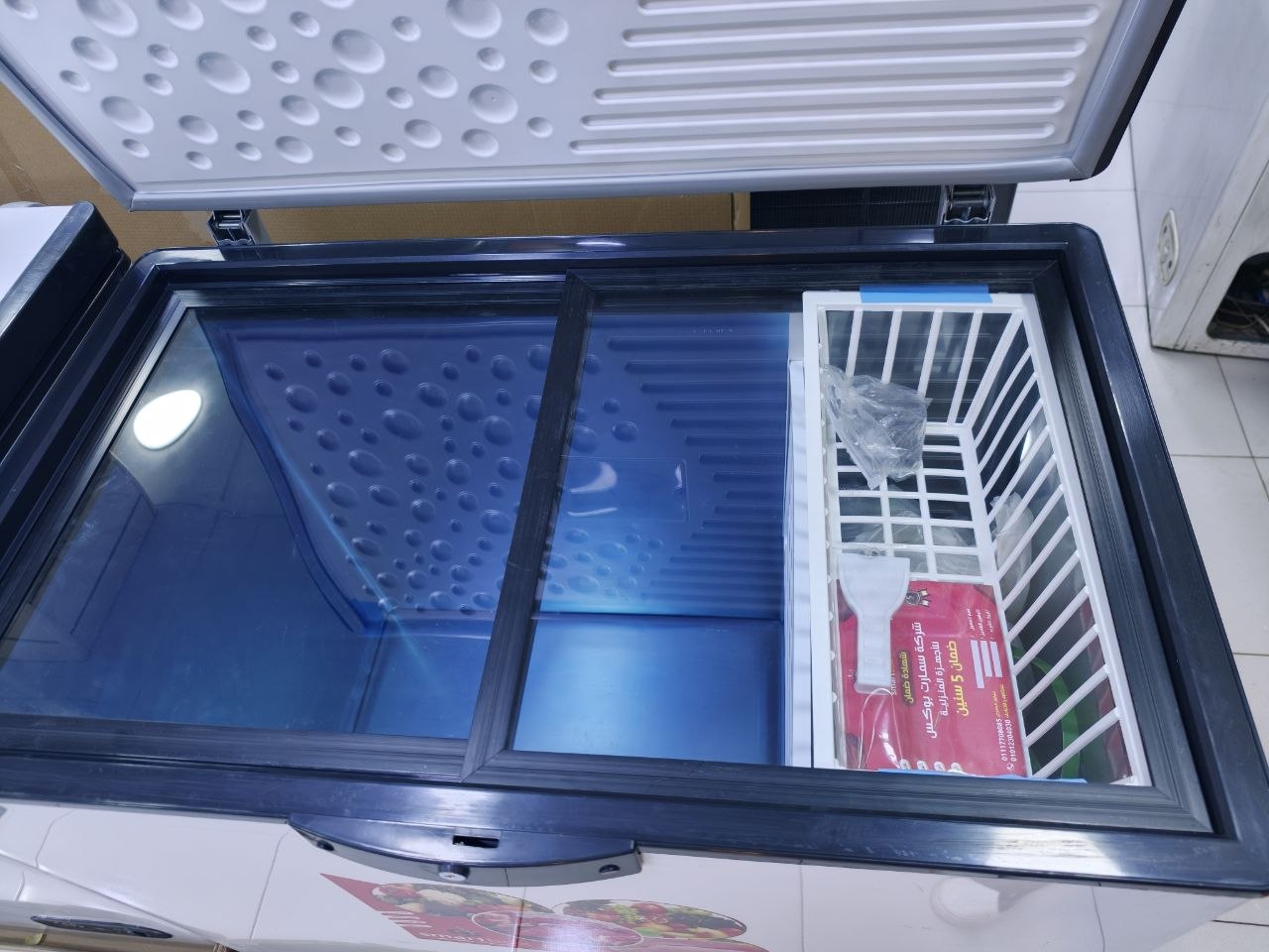 كود 7522
ديب فريزر اسمارت بوكس بواقي تصدير 350 لتر موتور LG
مزود بزاج داخلي للحفاظ اكثر
على التبريد