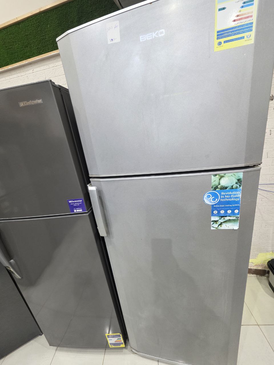 ثلاجه بيكو تركي 20 قدم نوفروست استعمال حاله ممتازه جدا