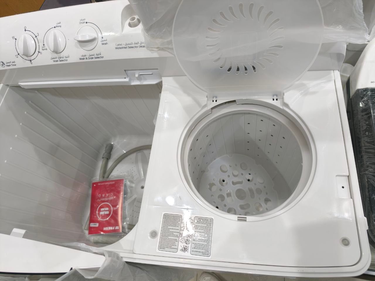 كود
غساله فريش جديده
✅ مميزات فريش 12 كجم جامبو – نص أوتوماتيك