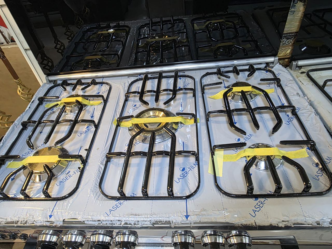 بوتجاز مستر شيف 5 شعله 60×90 جديد زيرو ضمان 5 سنين