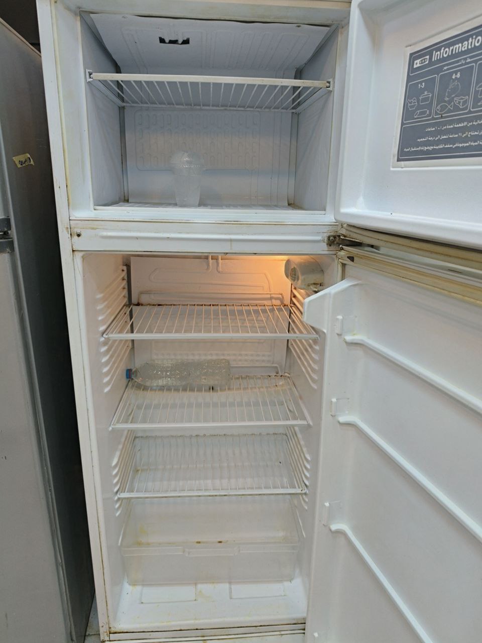 كود 5827 ثلاجه الاسكا 14قدم استعمال بحاله جيده