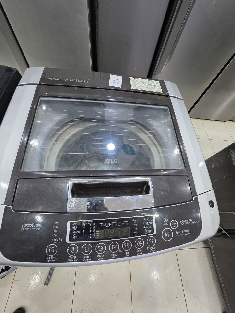 كود 5511
غساله lg فوق اتوماتيك
استعمال بدون صيانة سابقة 13k
انفرتر