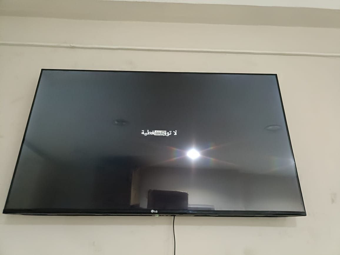 شاشه Lg وارد الخارج ضمان معرض 
60 بوصه اسمارت