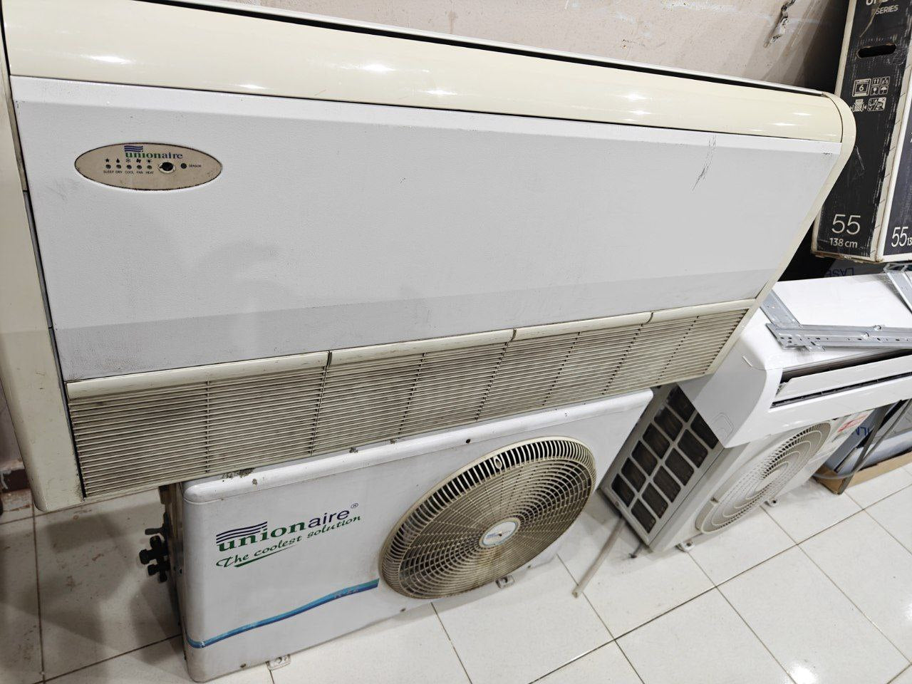 تكييف يونين اير 3حصان بدون اي صيانه وارد ڤلااا