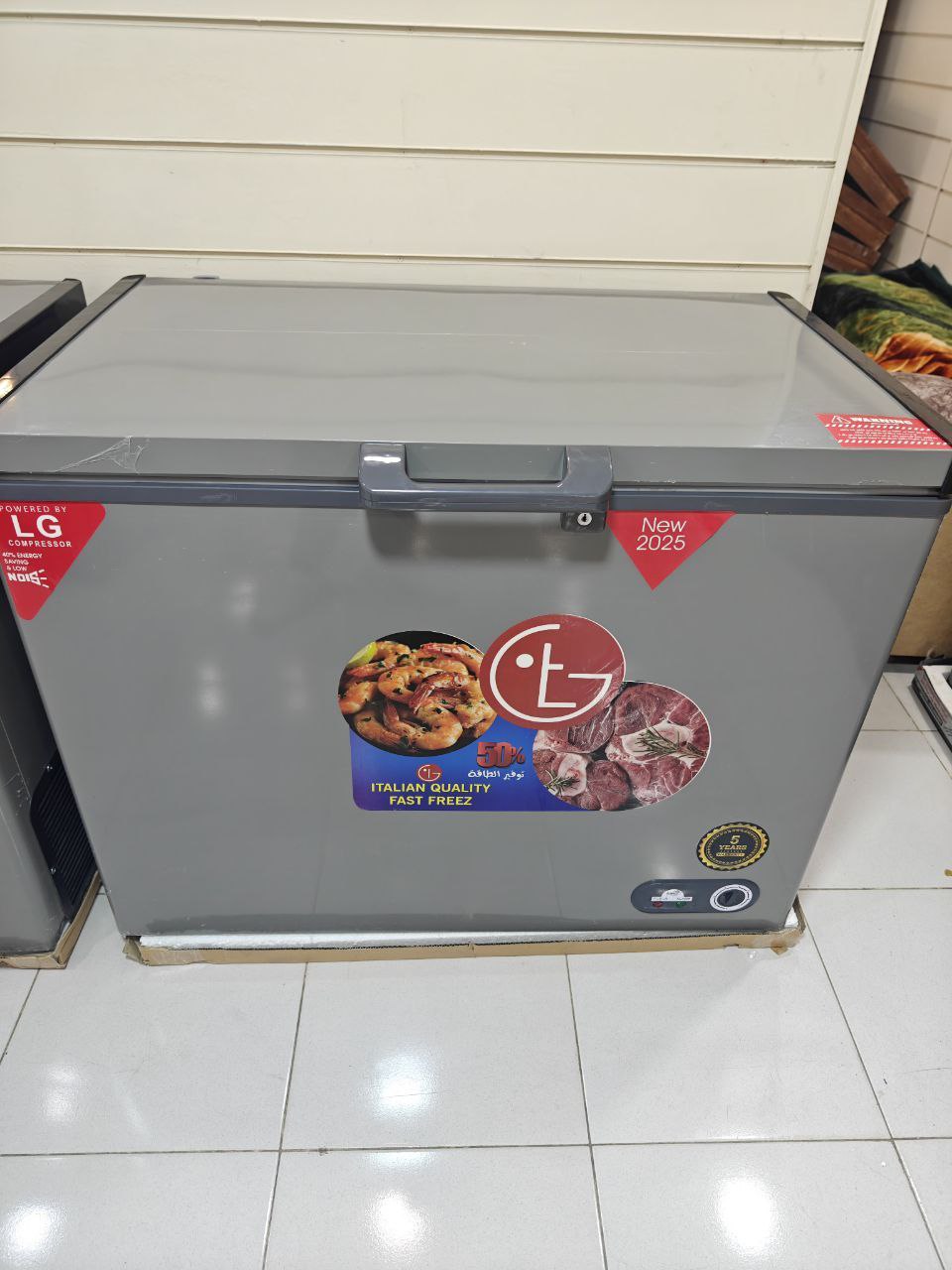 فريزر  TG
توكيل lg
ضمان 5سنين بواقي تصدير زيرو
360لتر