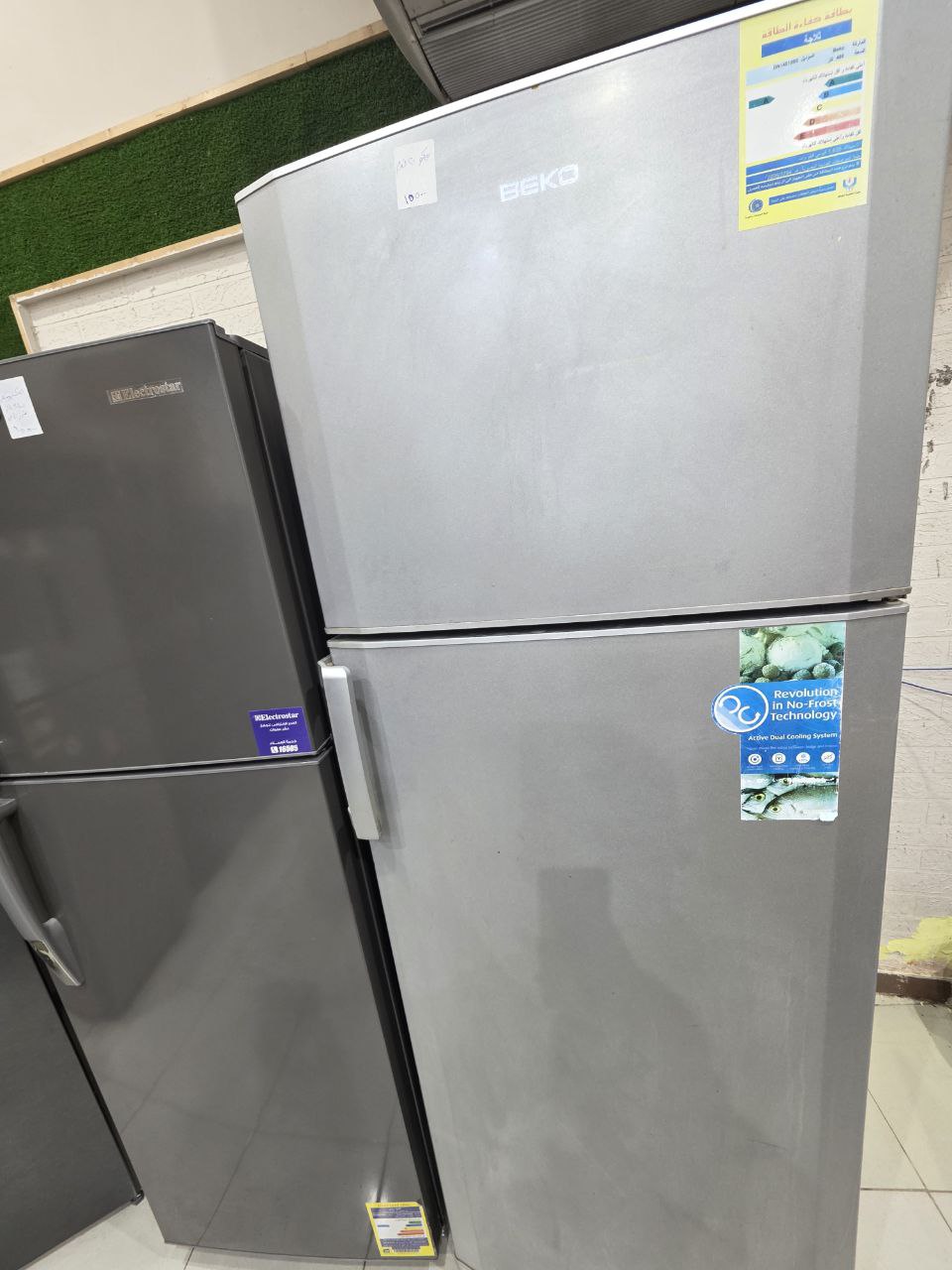 ثلاجه بيكو تركي 20 قدم نوفروست استعمال حاله ممتازه جدا