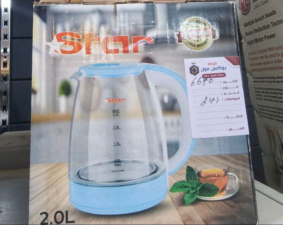 كود 6670
كاتل سعة 2 لتر