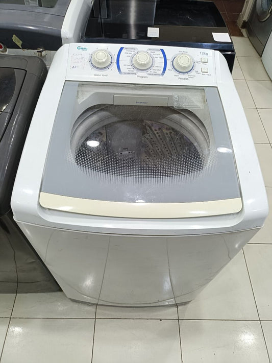 غساله كلافر فوق اتوماتيك 12 كيلو مستعمله بحاله جيده كود 5334