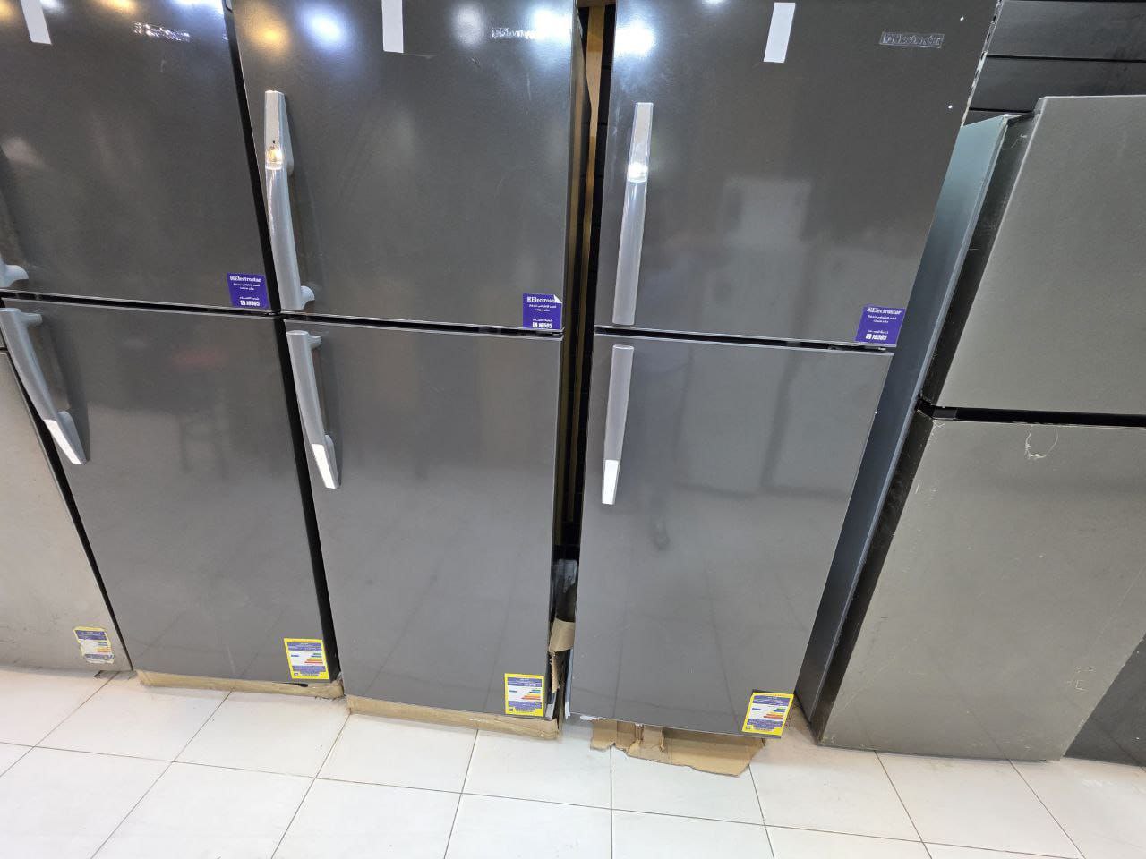 ثلاجات جديده وفرز وكسر زيرو