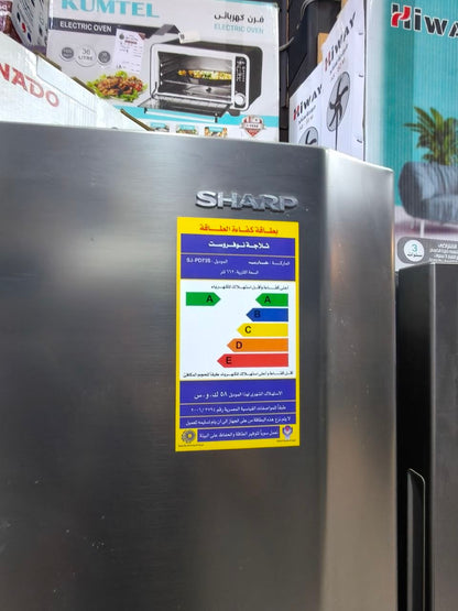 كود 9790
ثلاجة شارب دولاب موديل SJ-PD73S، بسعة كبيرة662لتر