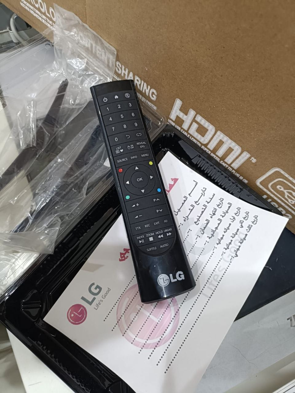 شاشه Lg وارد الخارج  

 43بوصه اسمارت 4k

برسيفر داخلي