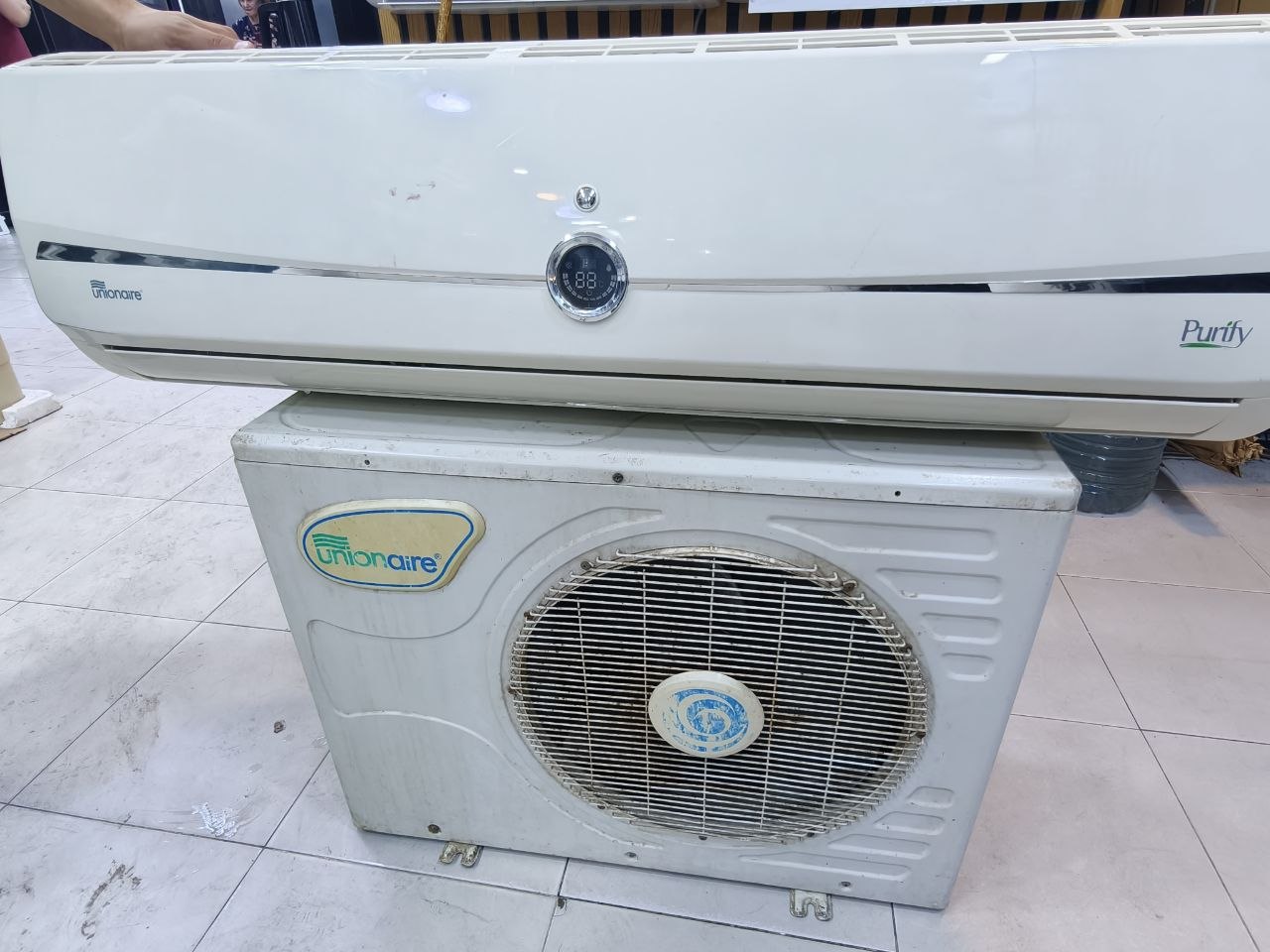 كود 8502 
❄️ تكييف يونيون اير 2.25 حصان

🔥 بارد وساخن