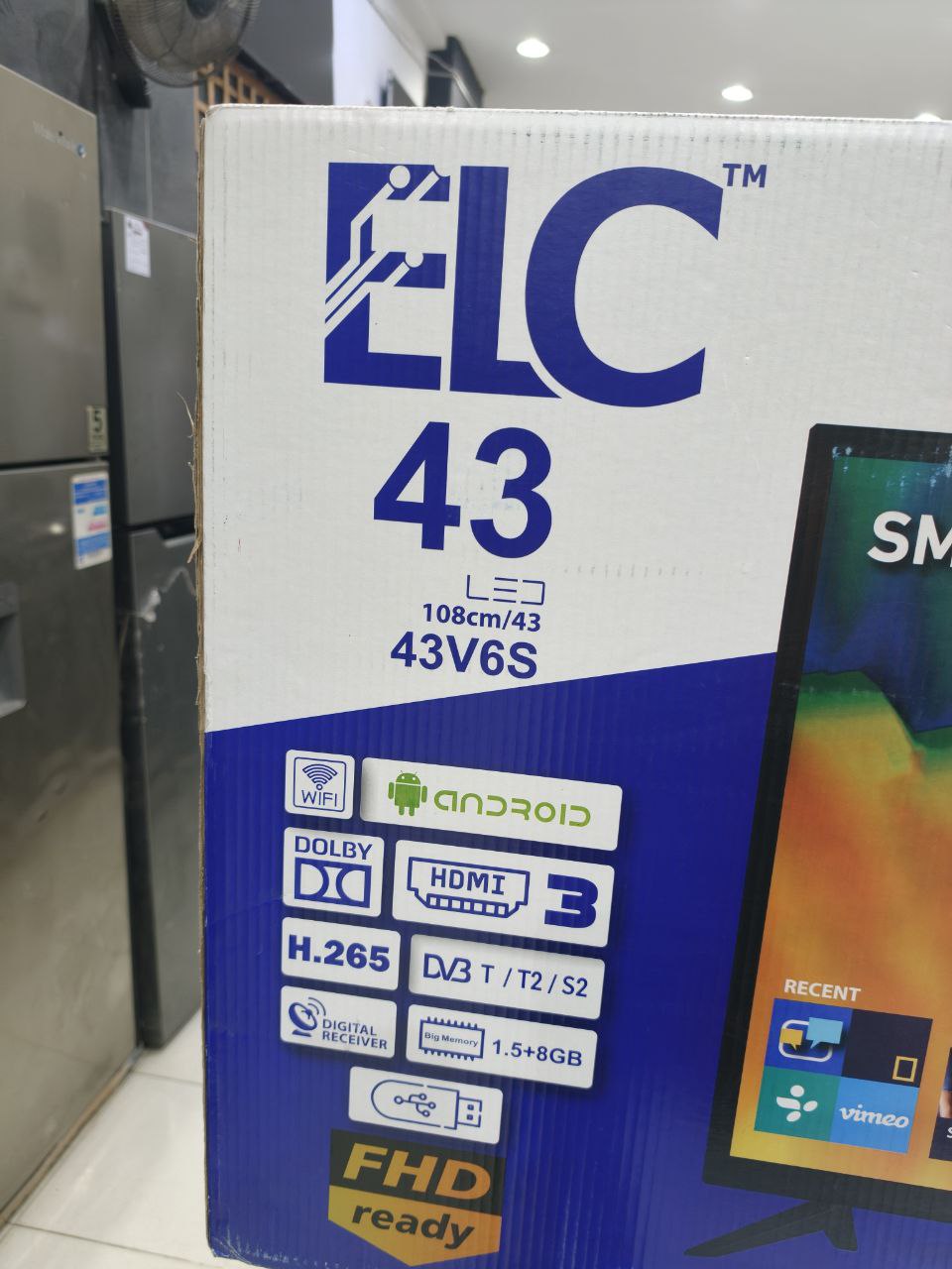 كود
شاشة  elc  43 بوصة جديدة 
Smart  Android