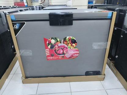 كود 9516
❄️ ديب فريزر اسمارت 350 لتر
✨ ستانلس كامل من الداخل             💪 موتور LG عالي الكفاءة