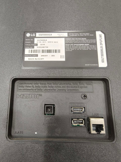 شاشه lg                                                    65بوصه                                                      عرض Black Friday