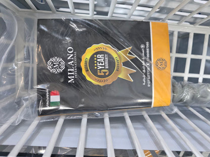 سعة كبيرة 350لتر
فريزر  ميلانو ضمان 5سنين
استلس بالكامل