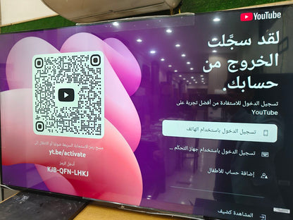 كود 6733
شاشه جاك UHD LED (4K) 
 50 بوصة زيرو 
Frameless