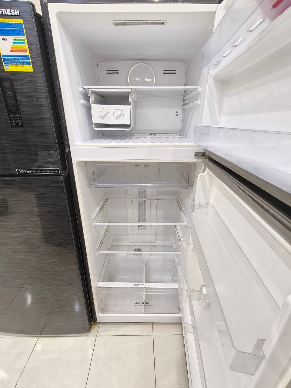 كود 7883
كسر زيرو ضمان 7 سنين

❄️ ثلاجة فريش نوفروست 471 لتر