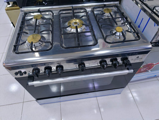 كود  7034
Armatek / Armacook) 5 شعلة استانلس.  مقاس 90×60 سم.