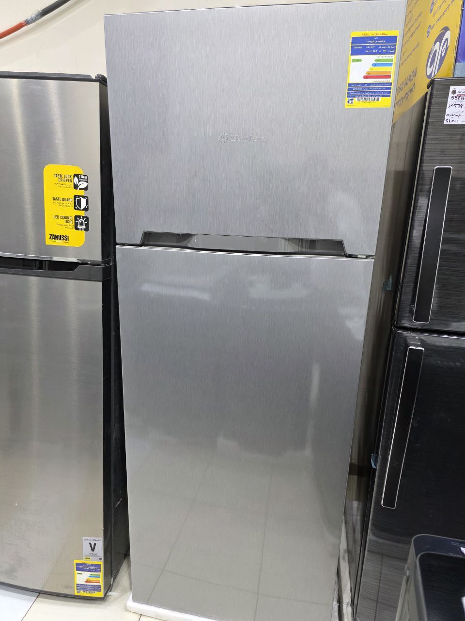 كود 5565
ثلاجة White Point 
  15.9قدم 451لتر سلفر WPR483S