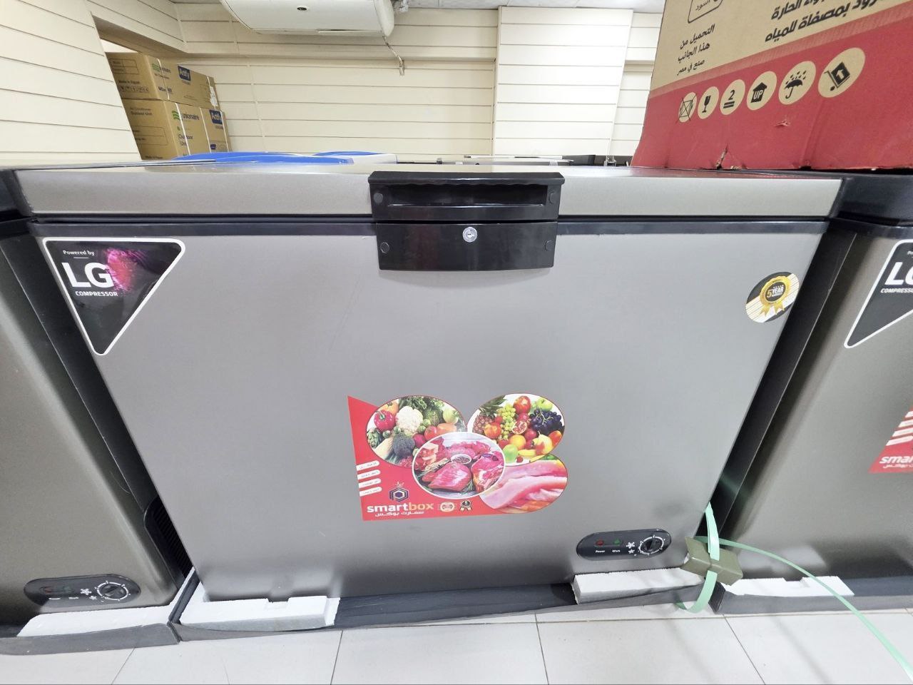 Smart Box 350L
مزود بزجاجي سكوريت داخلي