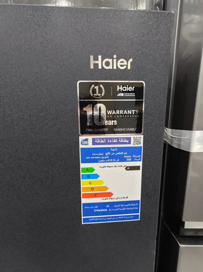 كود 8909
🔥 Haier Twin Inverter 
🖤 لون أسود فخم ومميز
وفر معانا 5000 💪
❄️ سعة 366لتر