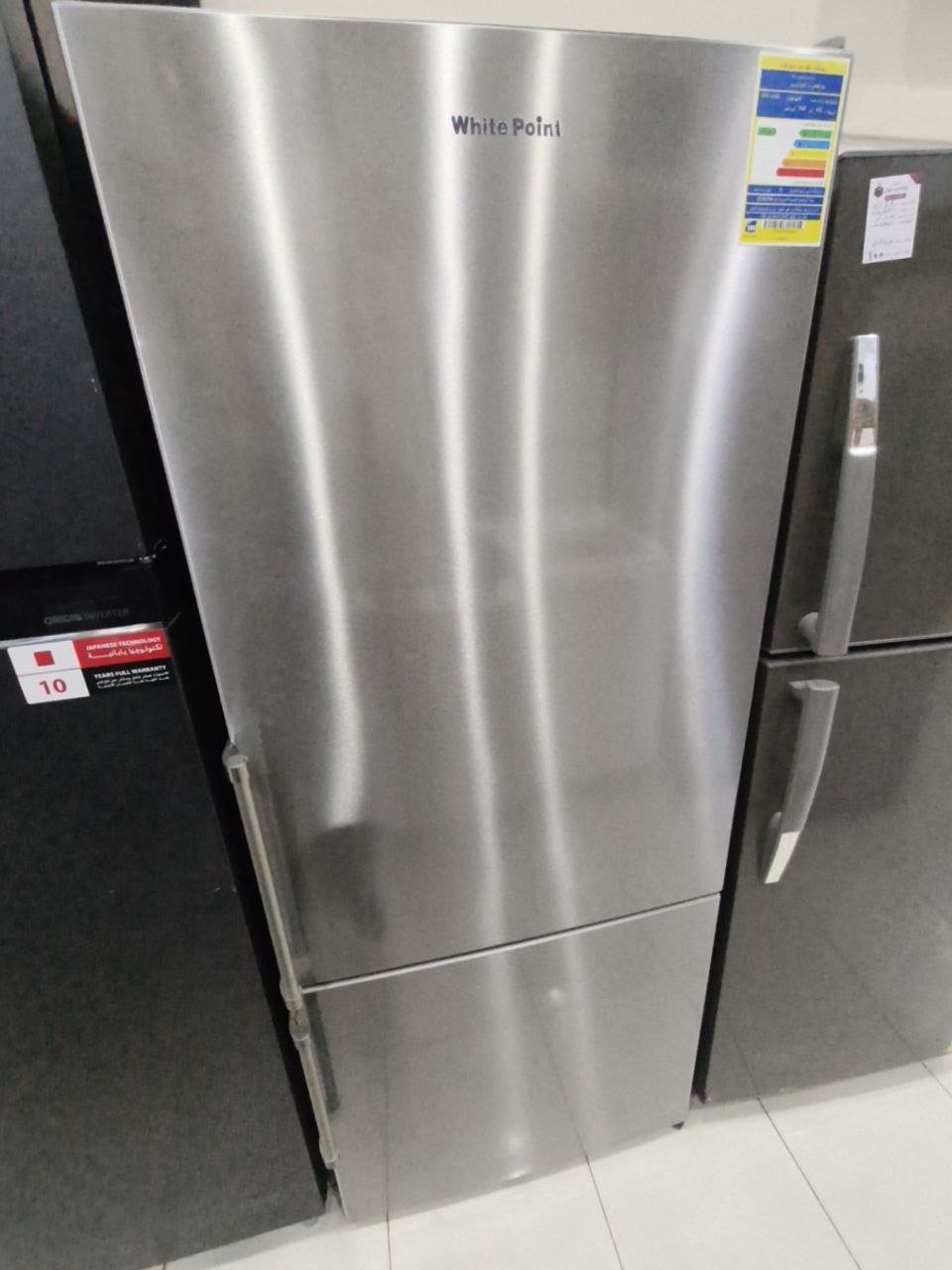 كود 6683
تلاجه وايت بيونت كومبي 
كسر زيرو
الماركة: وايت بوينت
السعة: 412 لتر