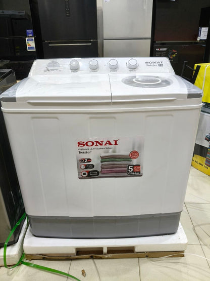 كود 9767
 
🌀 غسالة SONAI نص أوتوماتيك 15 كيلو