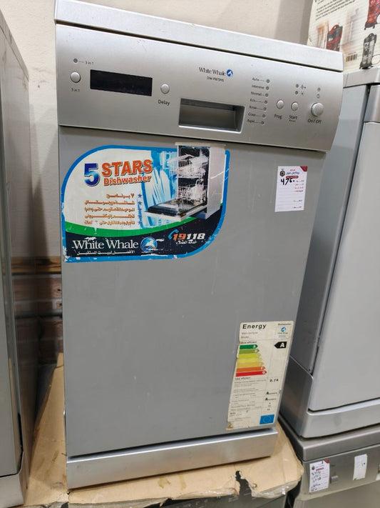 كود 4760                                        غساله اطباق وايت بوينت                                            10 افراد                                              استعمال بحاله جيده