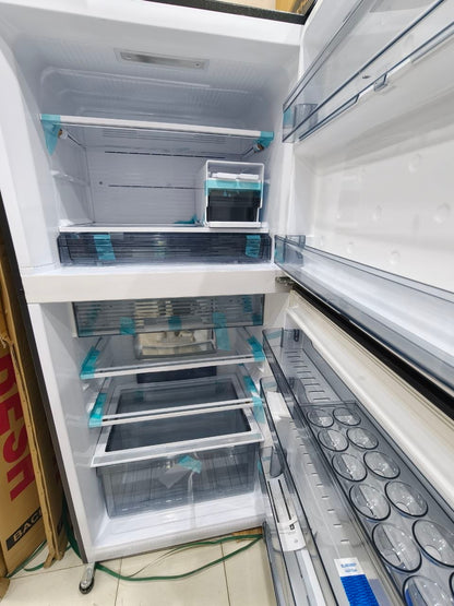 كود 8457
ثلاجة شارب انفرتر ديجيتال نوفروست سعة 538 لتر باب زجاجي لون احمر بتكنولوجيا البلازما كلاستر أحمر SJ-GV69G-RD