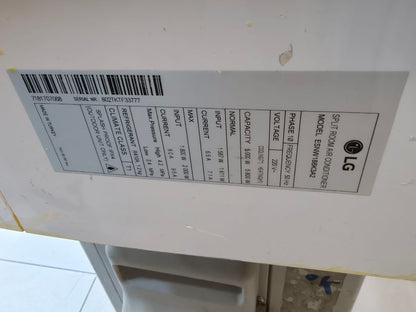 كود 7319
تكييف LG 2.25 حصان استعمال  🐎
 انفرتر بلازما اسمارت 💪