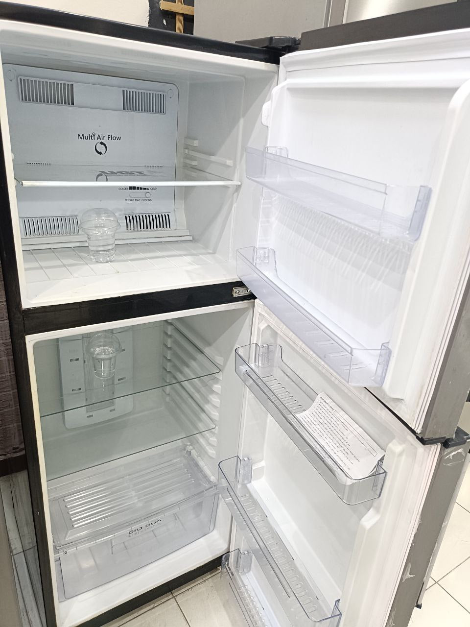 ثلاجه يونيون اير ديجيتال نوفروست 14 قدم فزز تاني بالكرتونه كود 5024