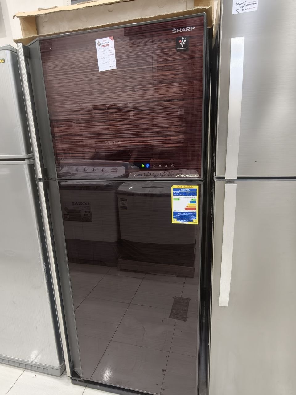كود 7975
ضمان سنتين كسر زيرو 

🔥 شارب J-Tech Inverter 450 لتر 🔥 موديل SJ-GV58A