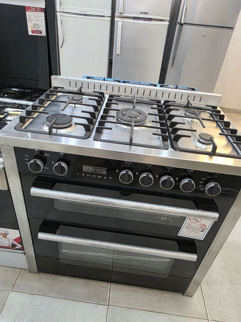 بوتجاز كوك ديجيتال ستانليس 2 فرن
ديجتال امان حومل زهر 
فرز بالكرتونه