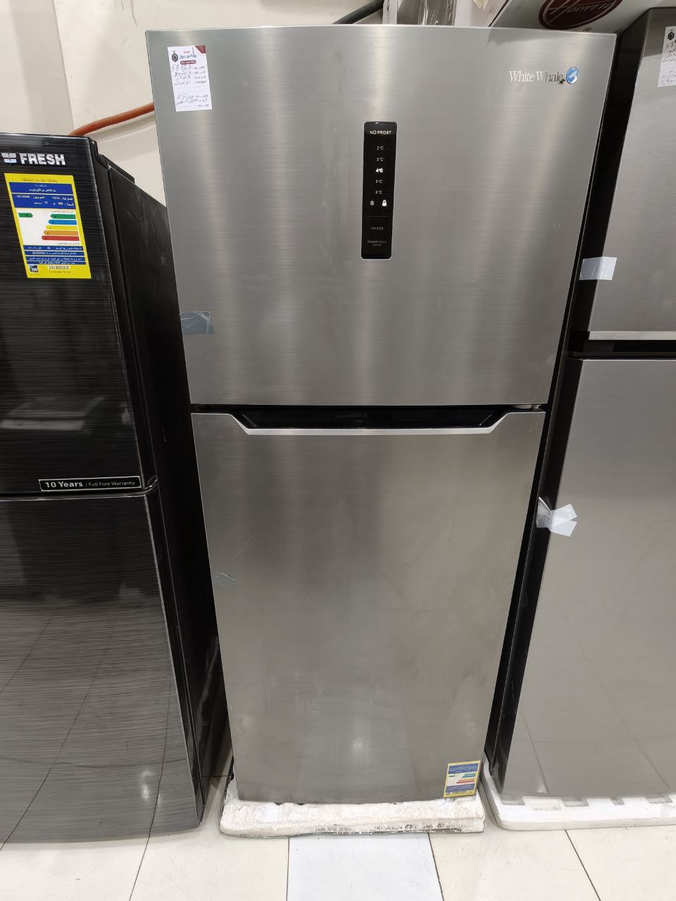 كود 5862b

تلاجه  فرز ثاني 16 قدم جامبو بمعدل ال18
وايت ويل ثلاجة نوفروست 430 لتر استانليس WR-4385 HSS