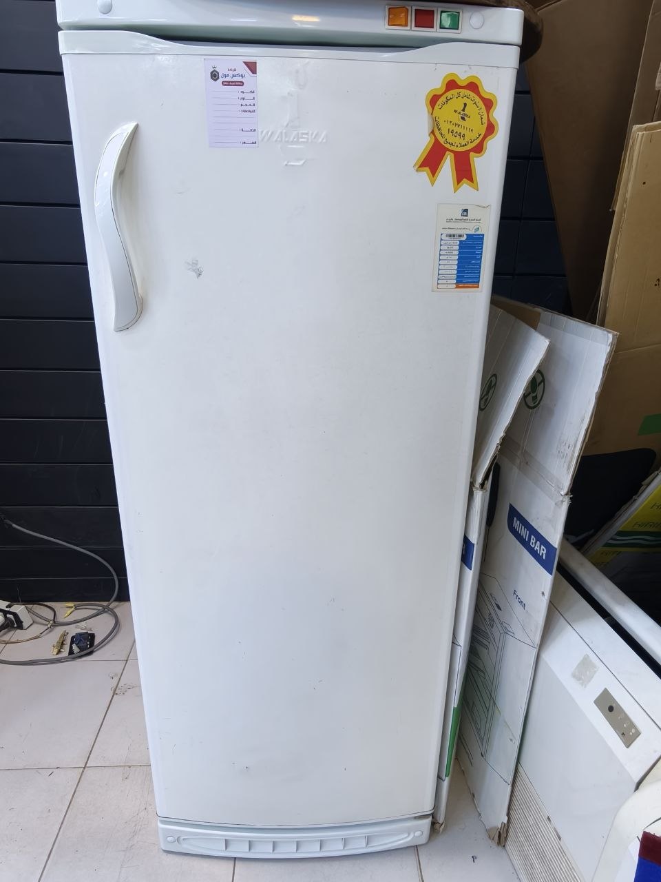 كود 8631
1️⃣ ديب فريزر ألاسكا 5 درج استعمال
