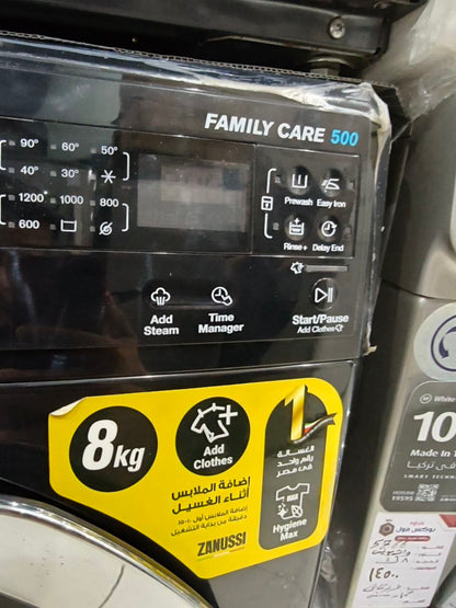 كود 5843

غساله فول اتومتك زانوسي سعة 8كجم: ديجتال  تاتش 
انفرتر فرز ثاني 1200 لفة في الدقيقة