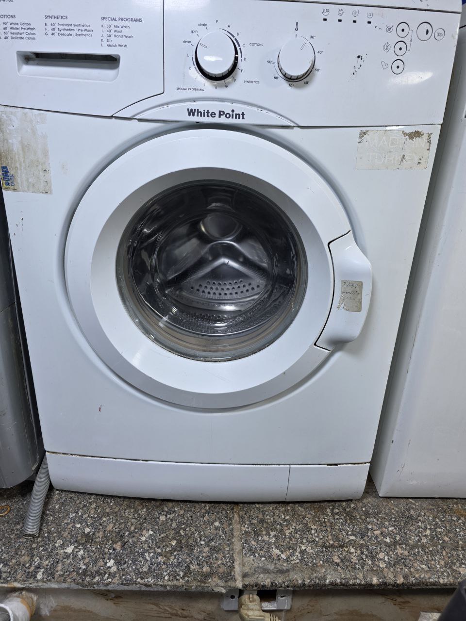 غساله فول اتوماتيك وايت بوينت 5 كيلو التركي مستعمله بحاله ممتازه كود 2657