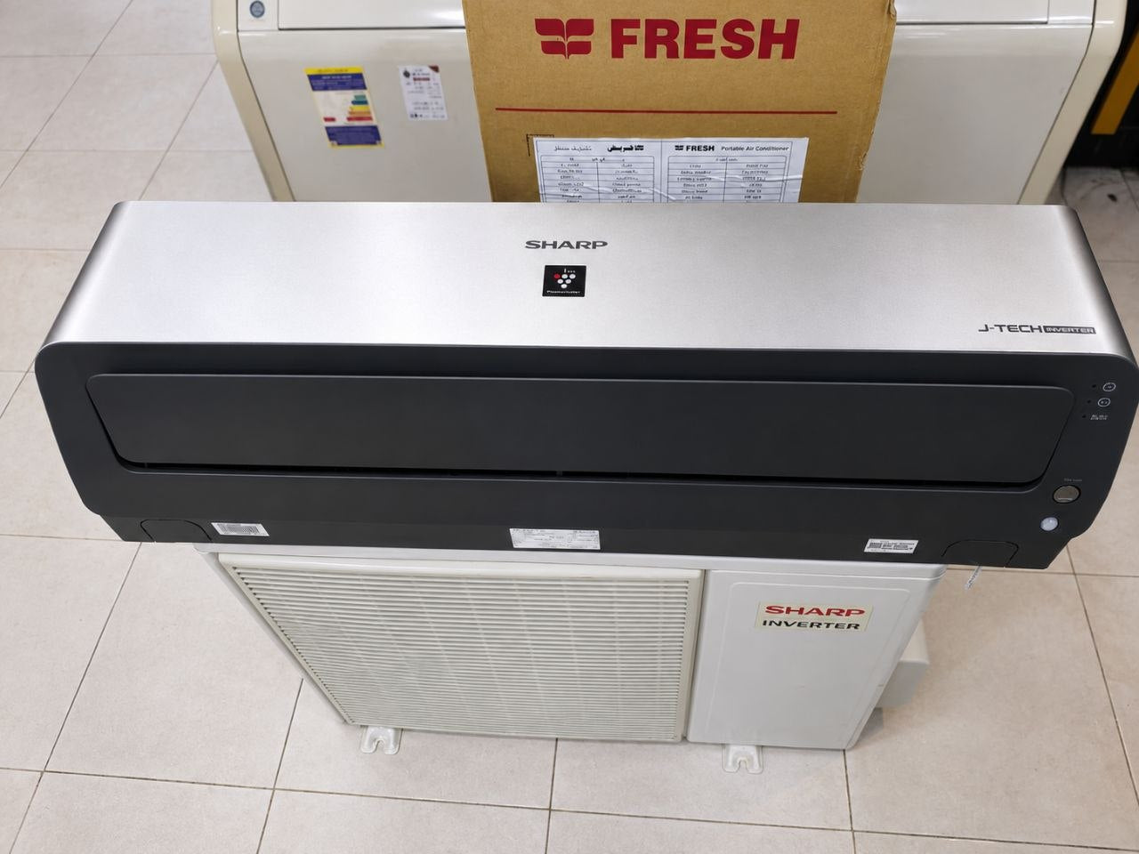 كود 8970
🔥 شارب J-TECH Inverter 1.5
بخصم8000
 حصان بارد/ساخن إنفرتر 
كسر زيرو