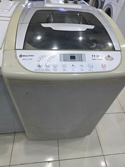 غساله وايت بوينت فوق اتوماتيك 11 كيلو مستعمله بحاله ممتازه كود 5440
